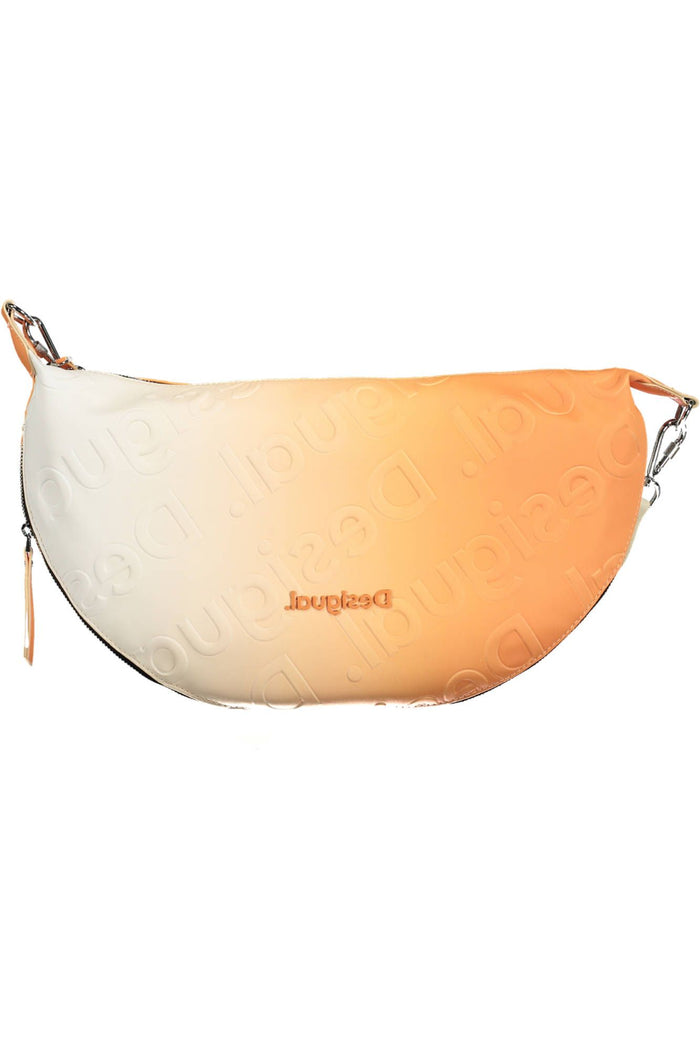 Desigual – Erweiterbare Handtasche in leuchtendem Orange