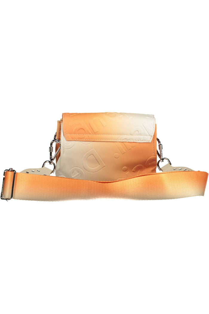 Desigual Chic Orange Handtasche mit Kontrastdetail