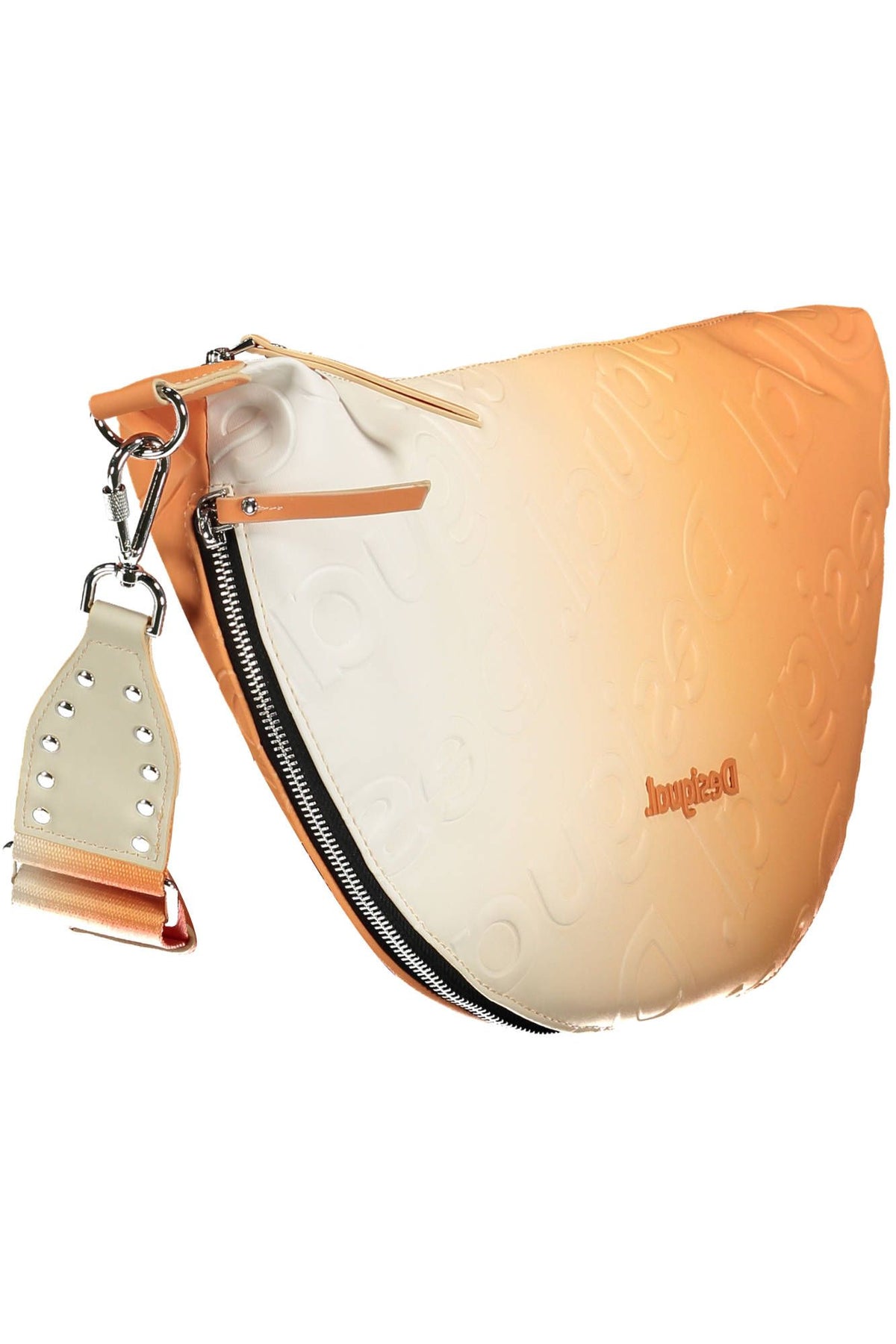 Desigual – Erweiterbare Handtasche in leuchtendem Orange