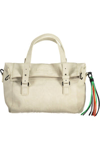 Desigual – Schicke Handtasche mit Kontrastdetails in Weiß