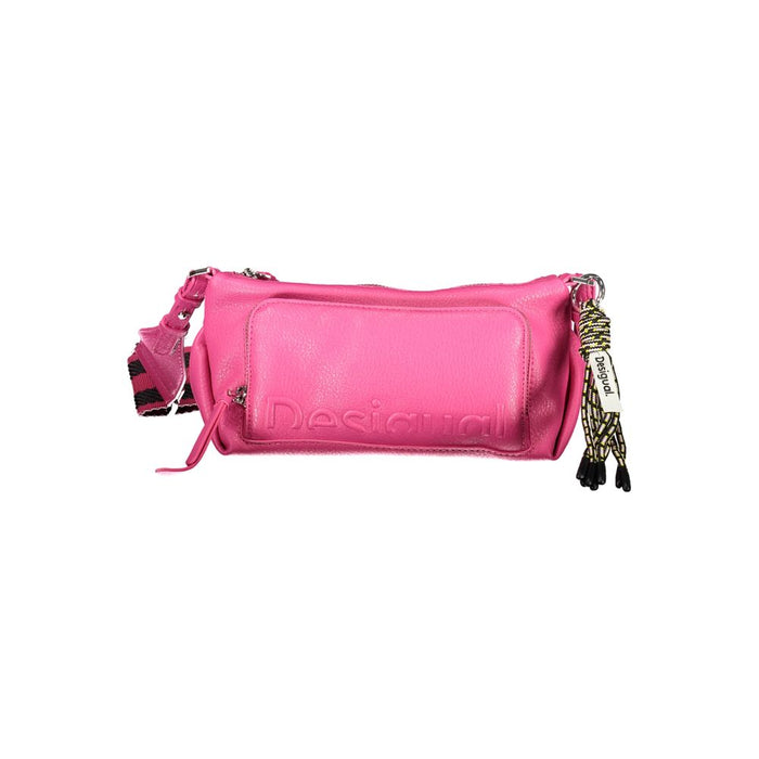 Desigual – Handtasche aus Polyethylen, Rosa