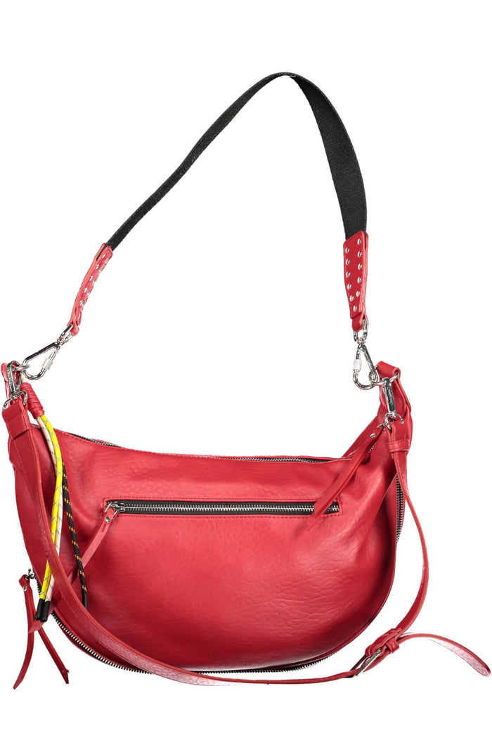 Desigual – Erweiterbare Handtasche in Sizzling Red
