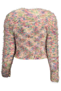 Desigual – Schickes Langarmhemd mit Kontrastdetails in Rosa