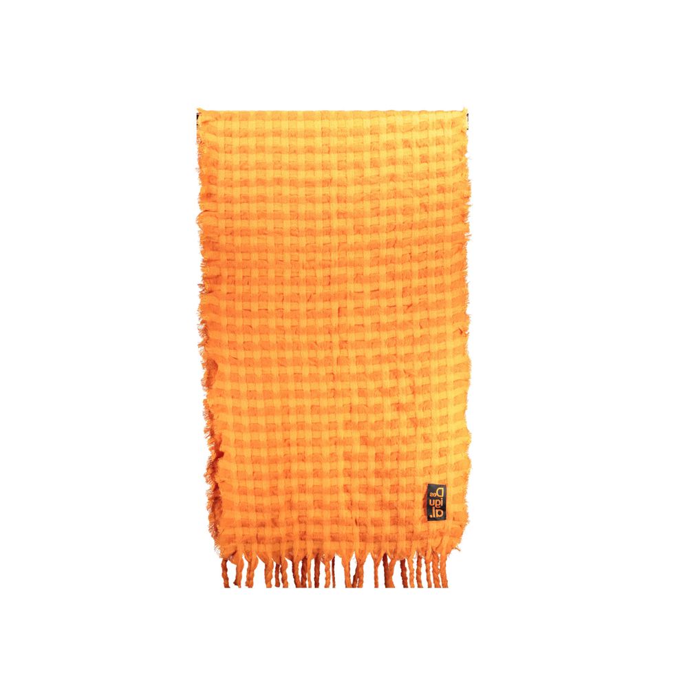 Desigual Orange Polyester Scarf
