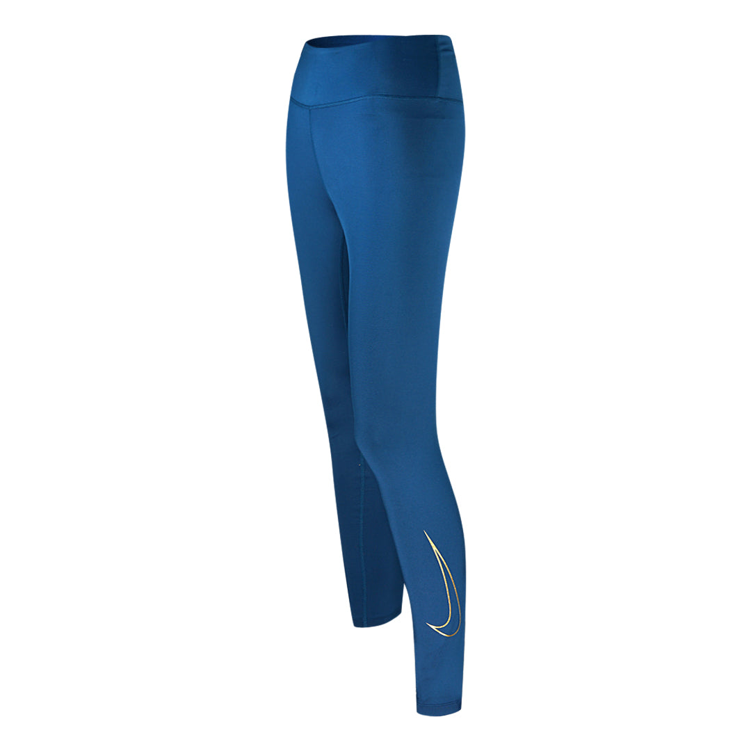 Nike Damen Dm1608 460 Leggings Blau