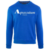 Aquascutum Herren Fgia31 81 Pullover Blau