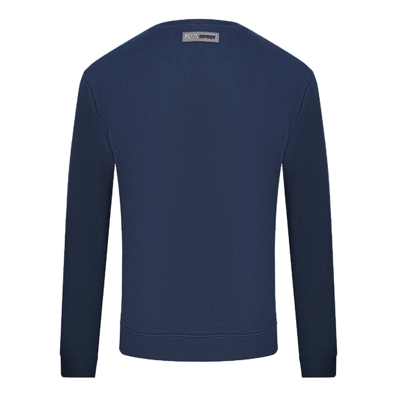 Philipp Plein Sport Mens Sweatshirt Fips208I 85 Navy Blue