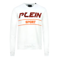 Philipp Plein Sport Mens Fips211 01 Sweatshirt White