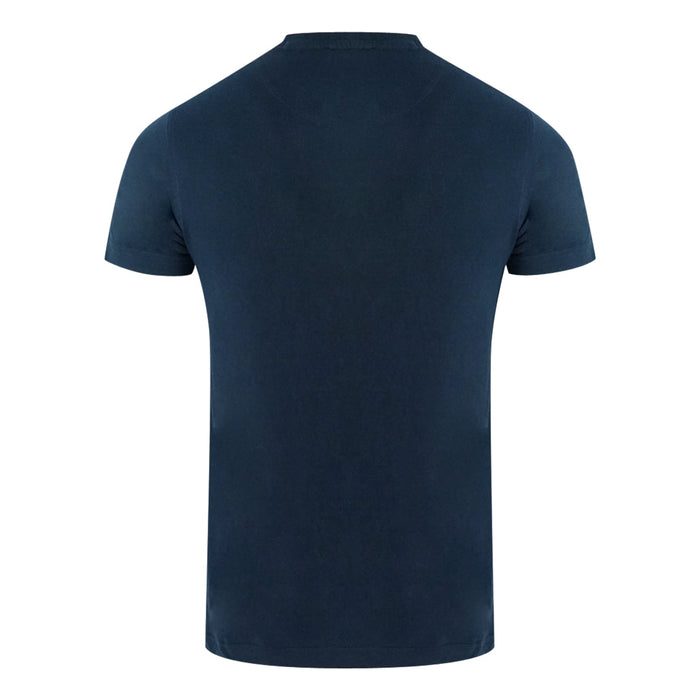 Roberto Cavalli Mens Fst628 04500 T Shirt Navy Blue
