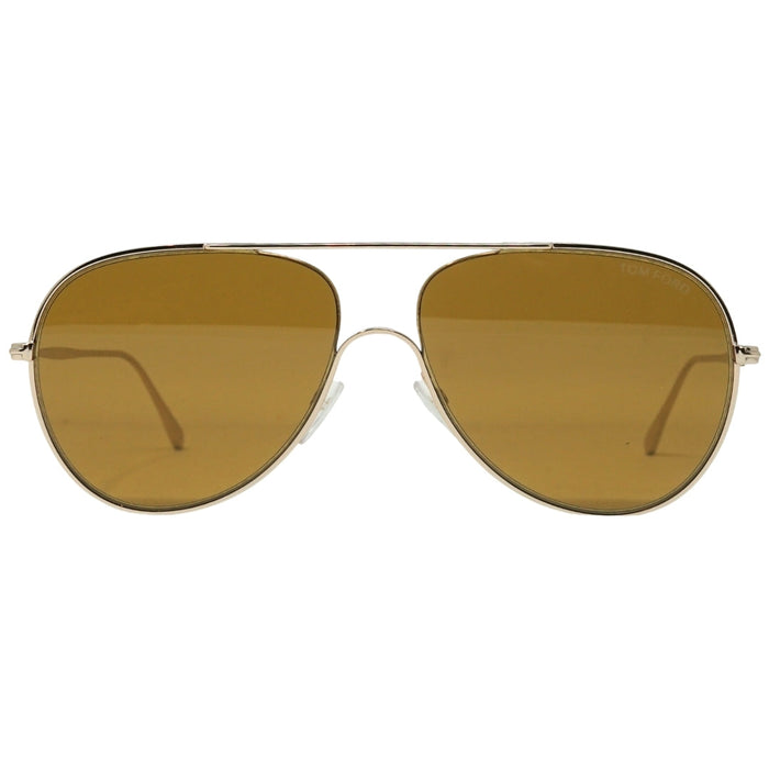Tom Ford Mens Ft0695 28E Anthony Sunglasses Gold - Style Centre Wholesale