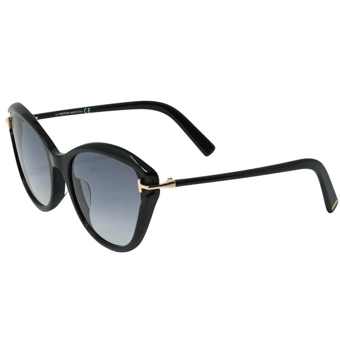 Tom Ford Womens Ft0850 F 01B Leigh Sunglasses Black