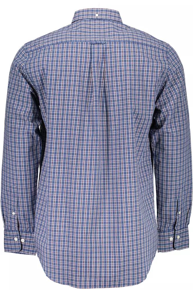 Gant – Anspruchsvolles, langärmliges Button-Down-Shirt in Lila