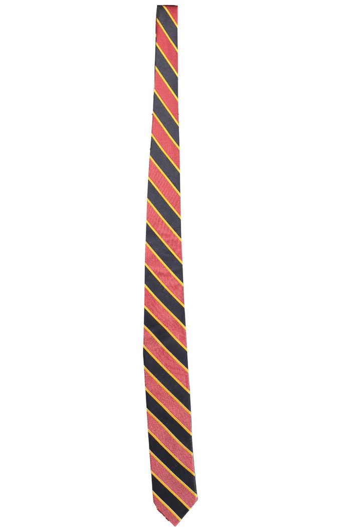 Gant Elegant Red Silk Tie with Contrasting Details