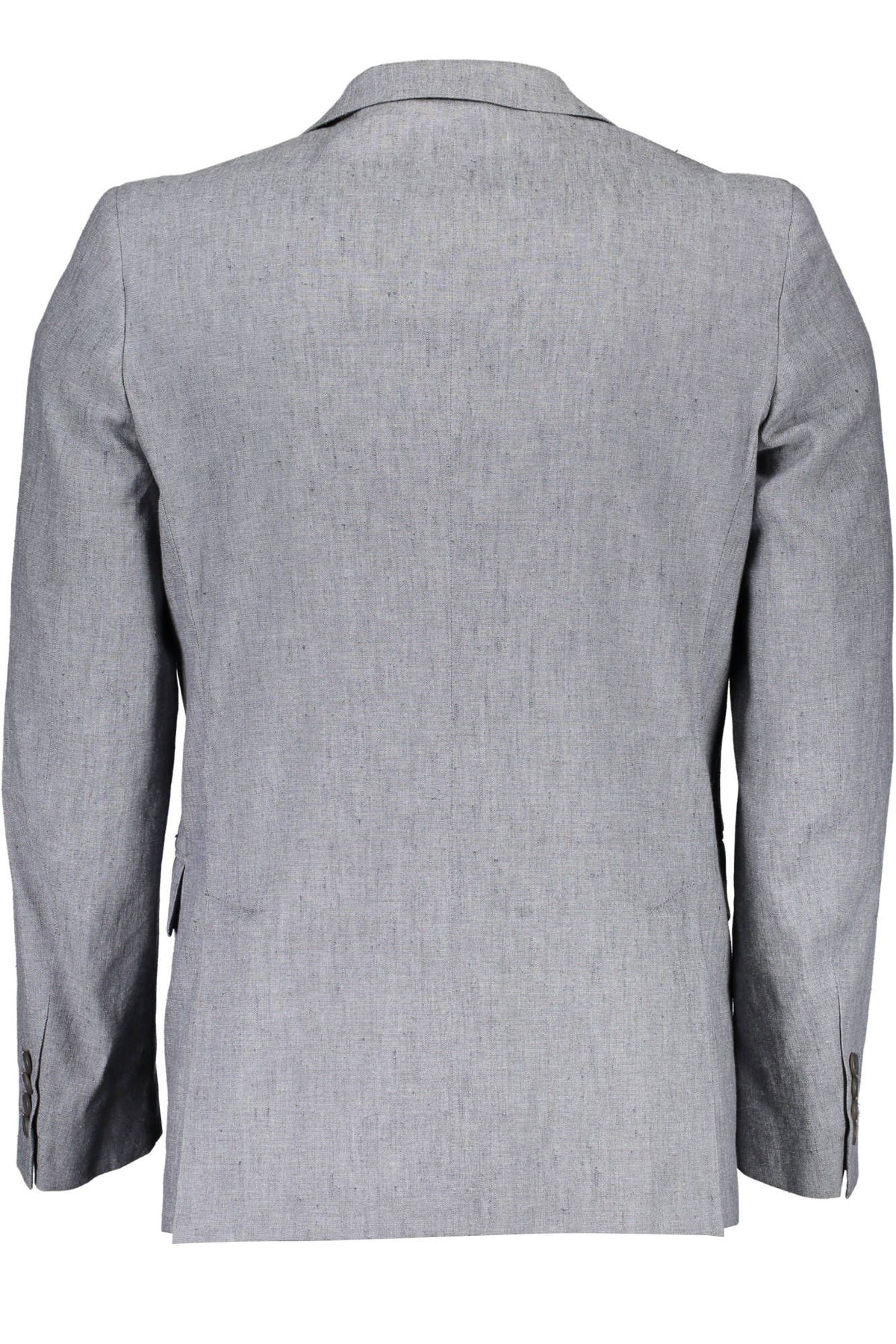 Gant Elegante Jacke aus Leinen-Baumwoll-Mischung in Grau