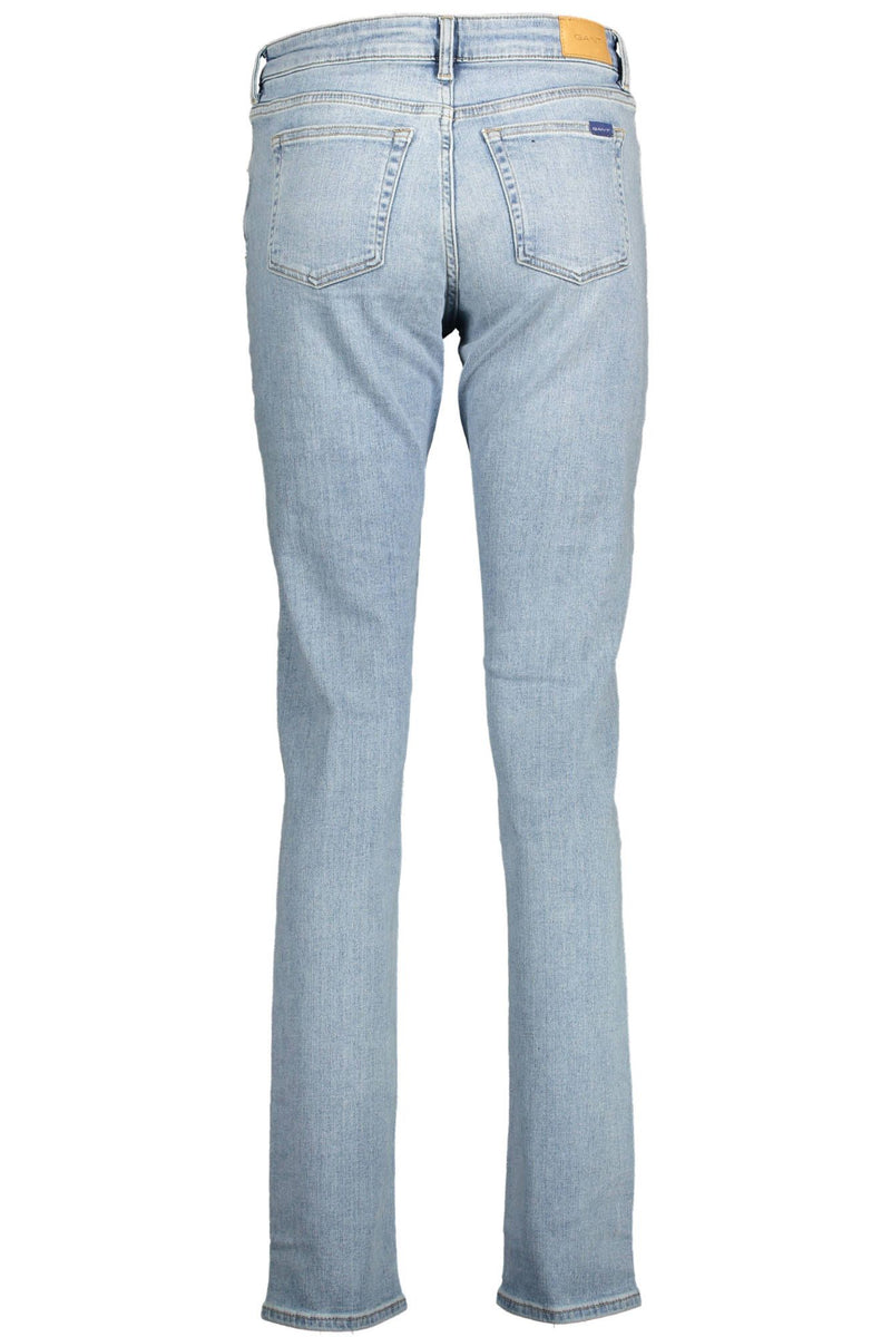 Gant Slim Fit Jeans aus Bio-Baumwolle, Hellblau