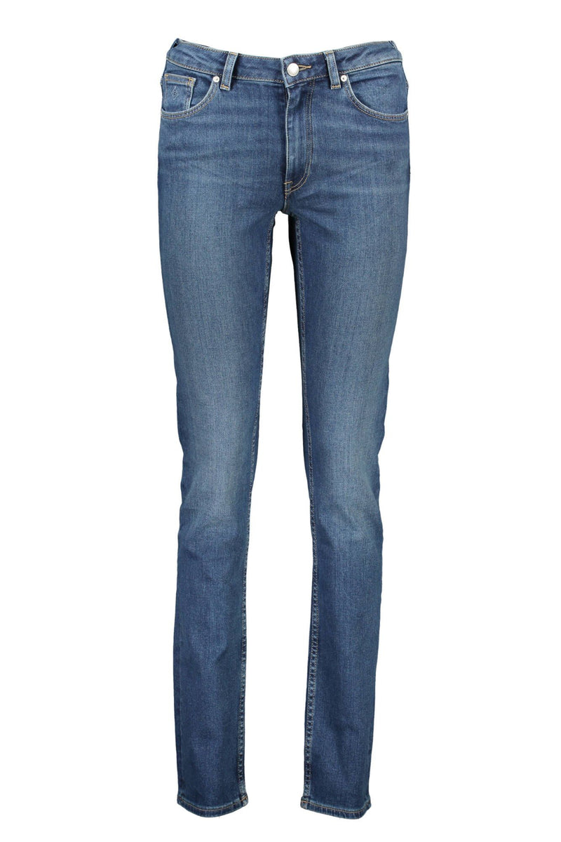 Gant – Elegante Slim-Fit-Jeans im Faded-Look