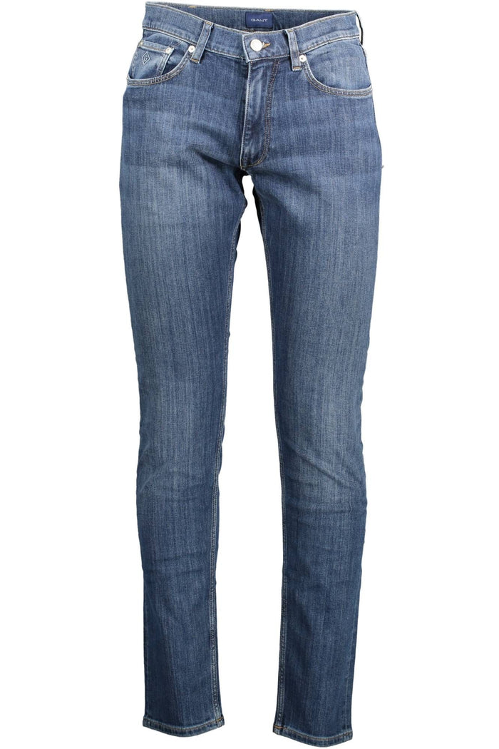 Gant – Schicke Slim-Fit-Jeans in verwaschenem Blau