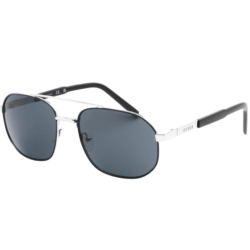 Guess Herren Gf0250 90A Sonnenbrille Silber
