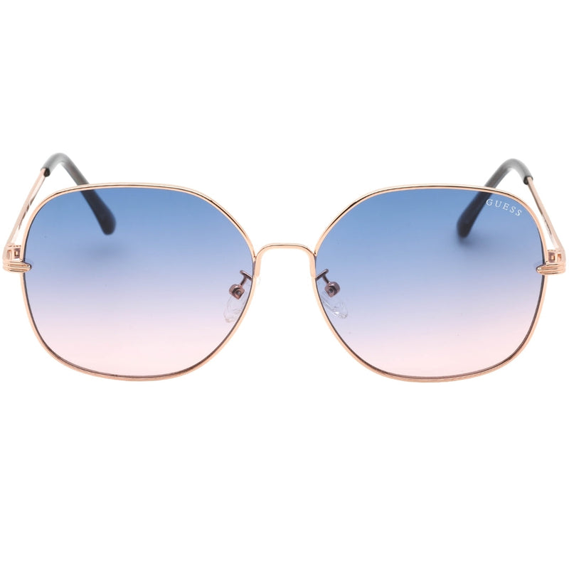 Guess Womens Gf0385 28W Sunglasses Rose Gold - Style Centre Wholesale