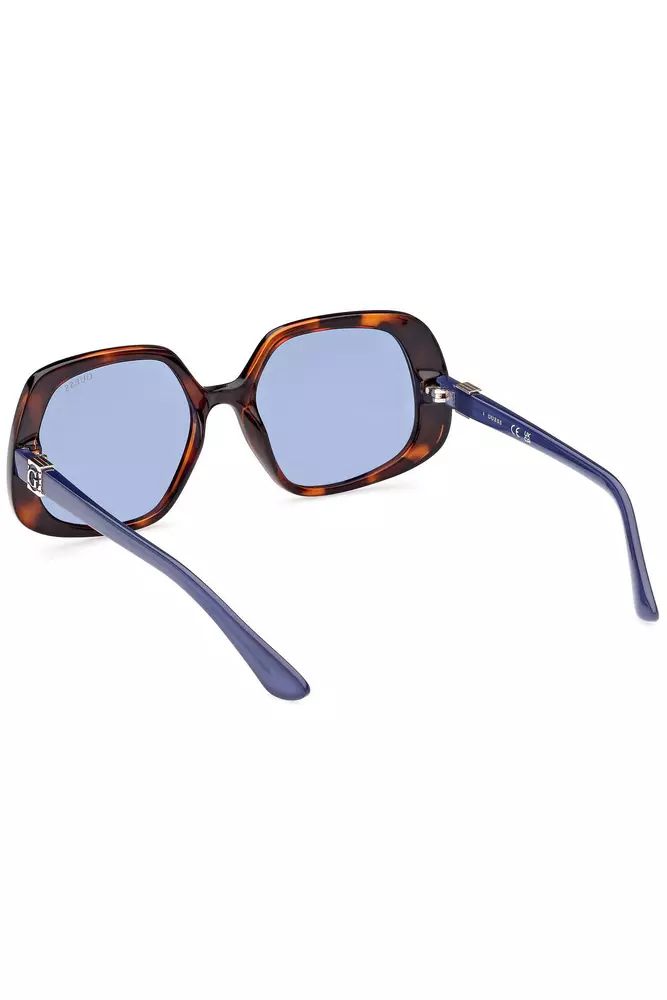 Guess Jeans – Schicke Sonnenbrille mit eckigen Gläsern in Braun
