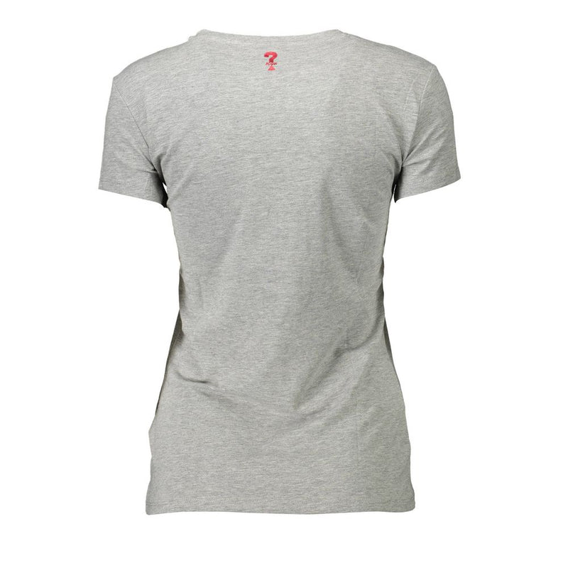 Guess Jeans Gray Cotton Tops & T-Shirt
