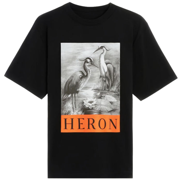 Heron Preston Herren Hmaa032C99Jer0031010 T-Shirt, Schwarz