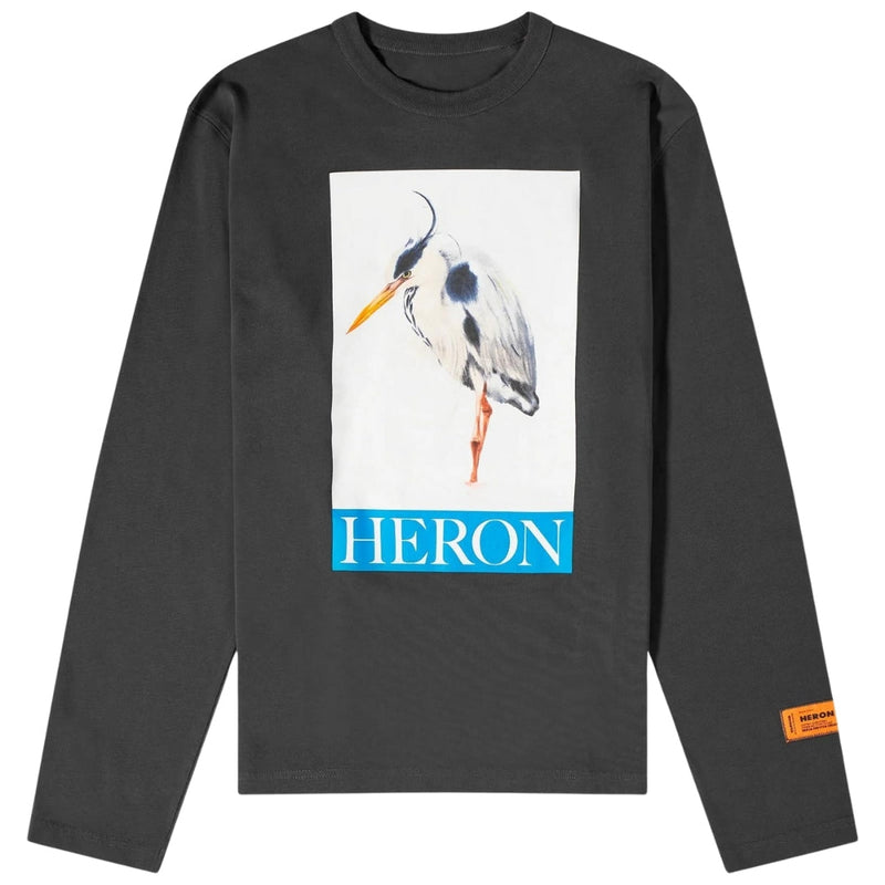 Heron Preston Mens Hmab026F23Jer0021046 T Shirt Black
