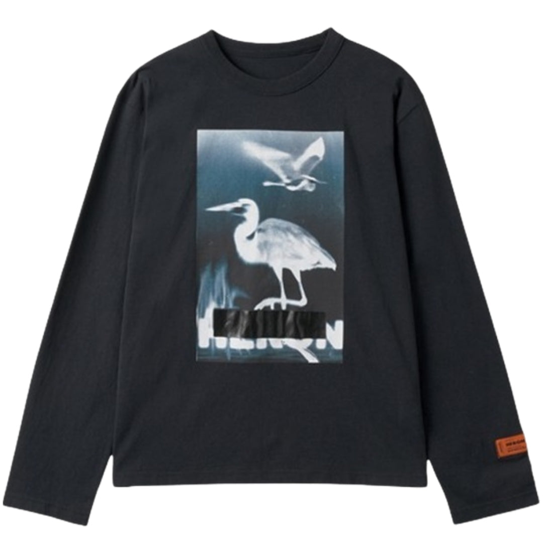 Heron Preston Mens Hmab026S23Jer0011001 T Shirt Black
