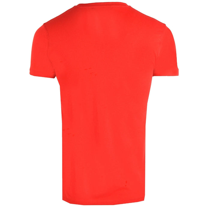 Roberto Cavalli Herren T-Shirt Hst68F 02000 Rot