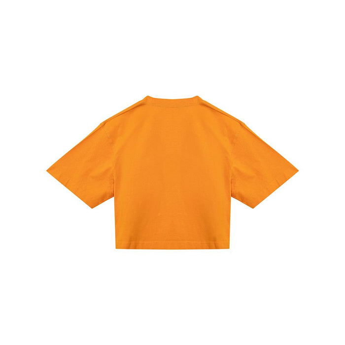 Off-White Orange Baumwolloberteile und T-Shirts