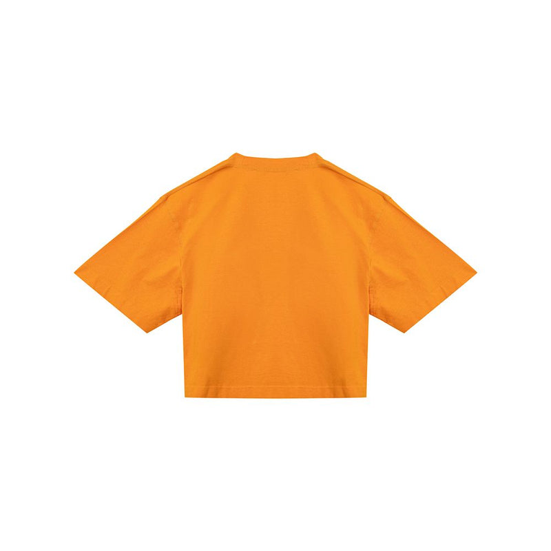 Off-White Orange Baumwolloberteile und T-Shirts