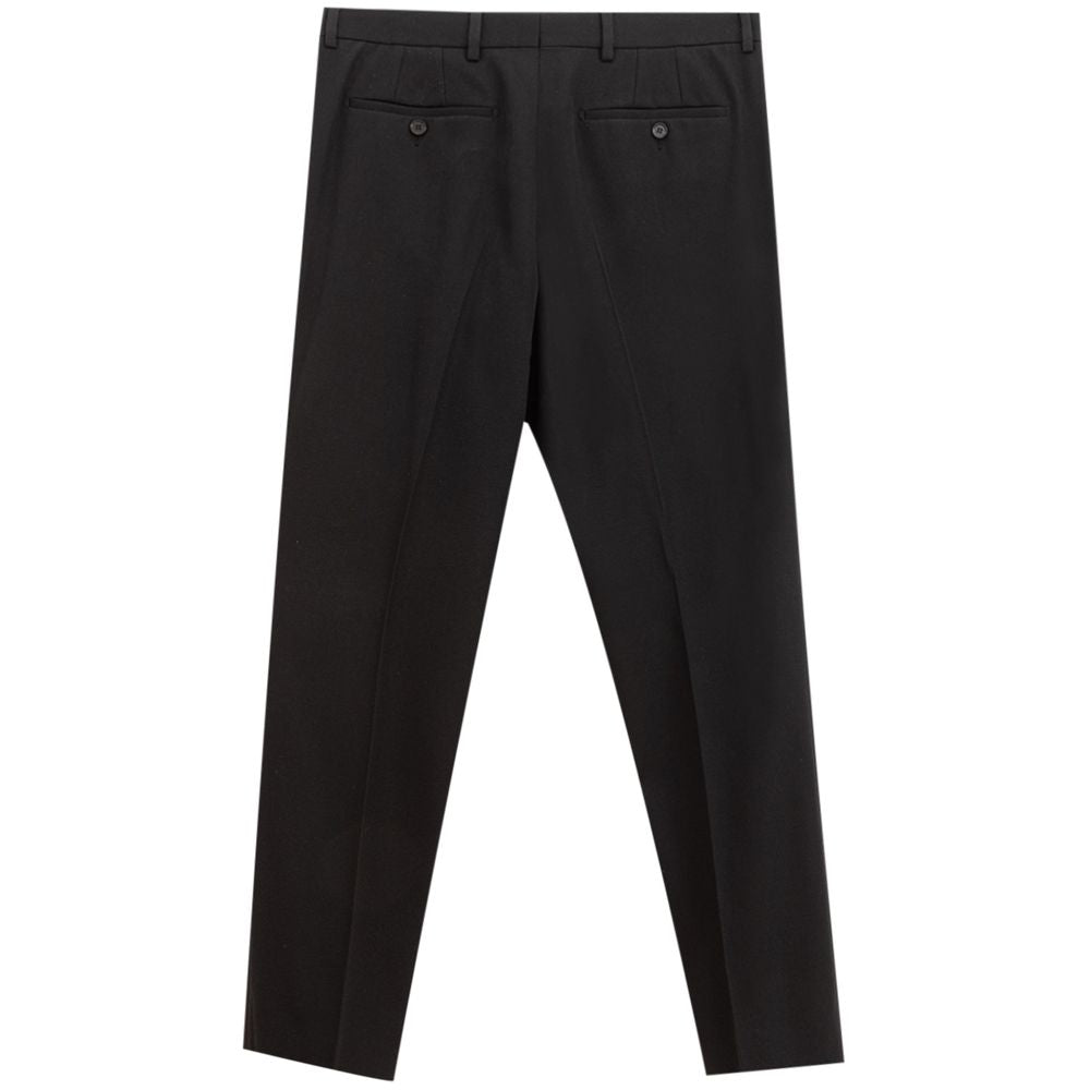 Burberry – Schwarze Jeans und Hose aus Wolle