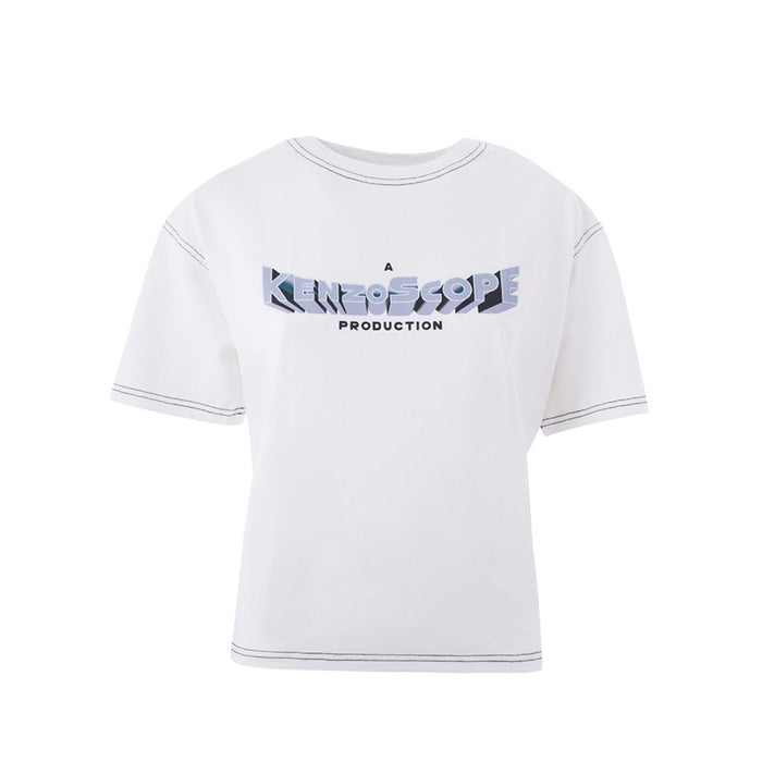 Kenzo – Weiße Baumwolltops und T-Shirts