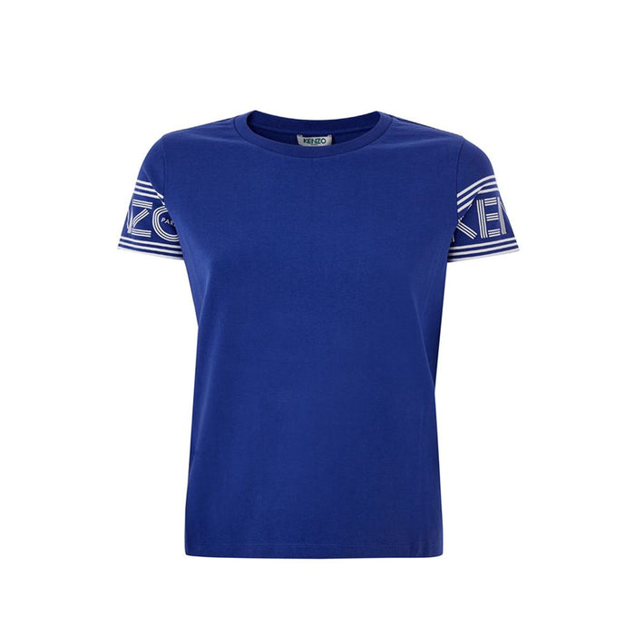 Kenzo – Blaue Baumwolltops und T-Shirts