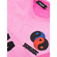 Dsquared² Pink Cotton T-Shirt