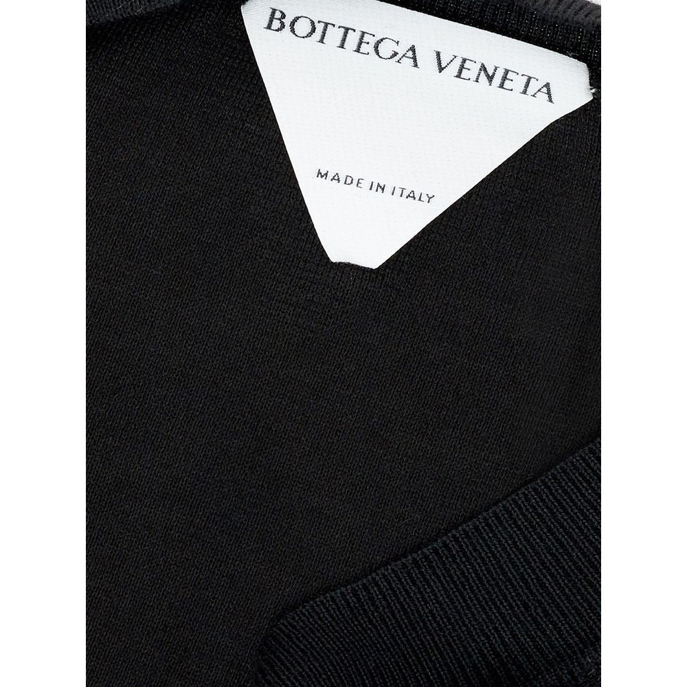 Bottega Veneta Schwarze Tops und T-Shirts aus Kaschmir