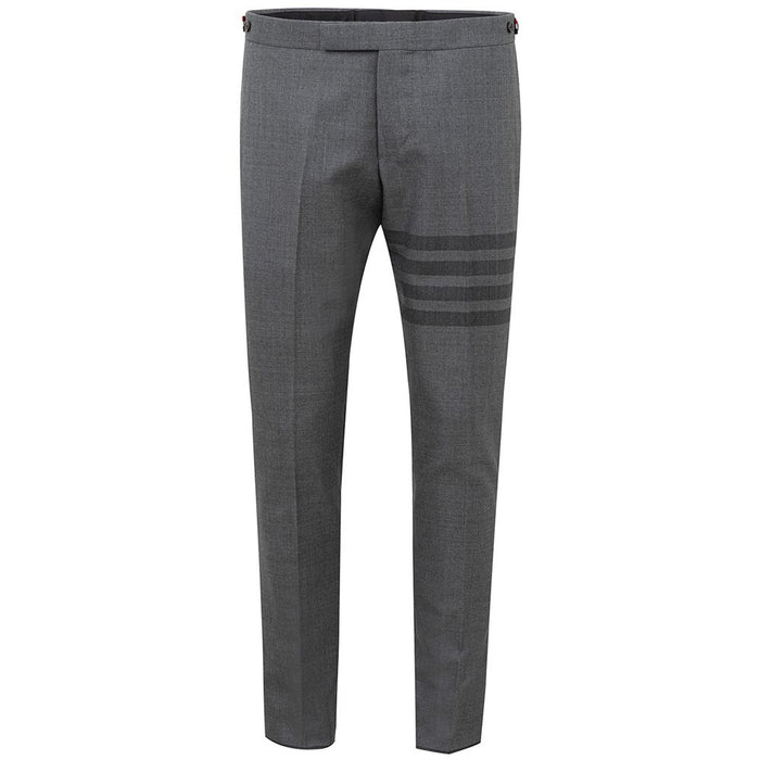 Thom Browne – Jeans und Hose aus grauer Wolle