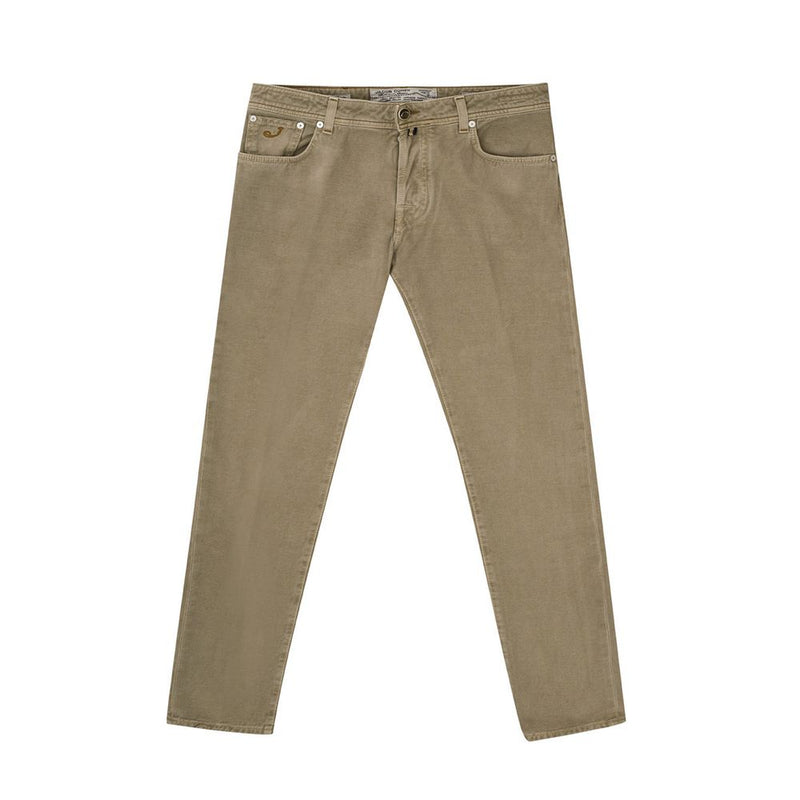 Jacob Cohen – Jeans und Hose aus brauner Baumwolle