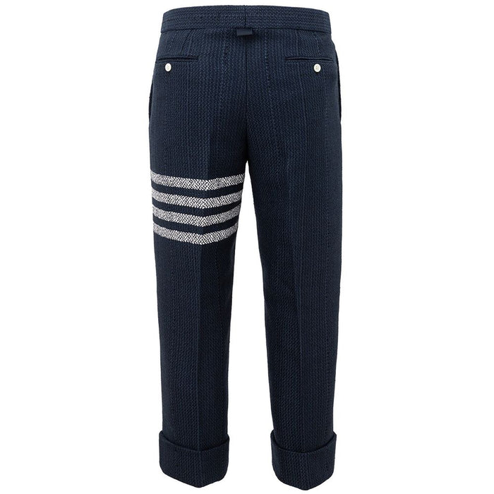 Thom Browne – Jeans und Hose aus Acryl, Blau