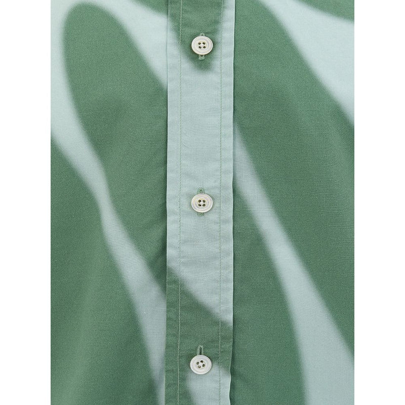 Grünes Baumwollhemd von Tom Ford