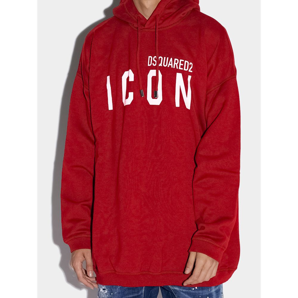 Dsquared² Red Cotton Sweater