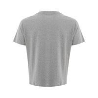 Versace Elegant Gray Cotton T-Shirt
