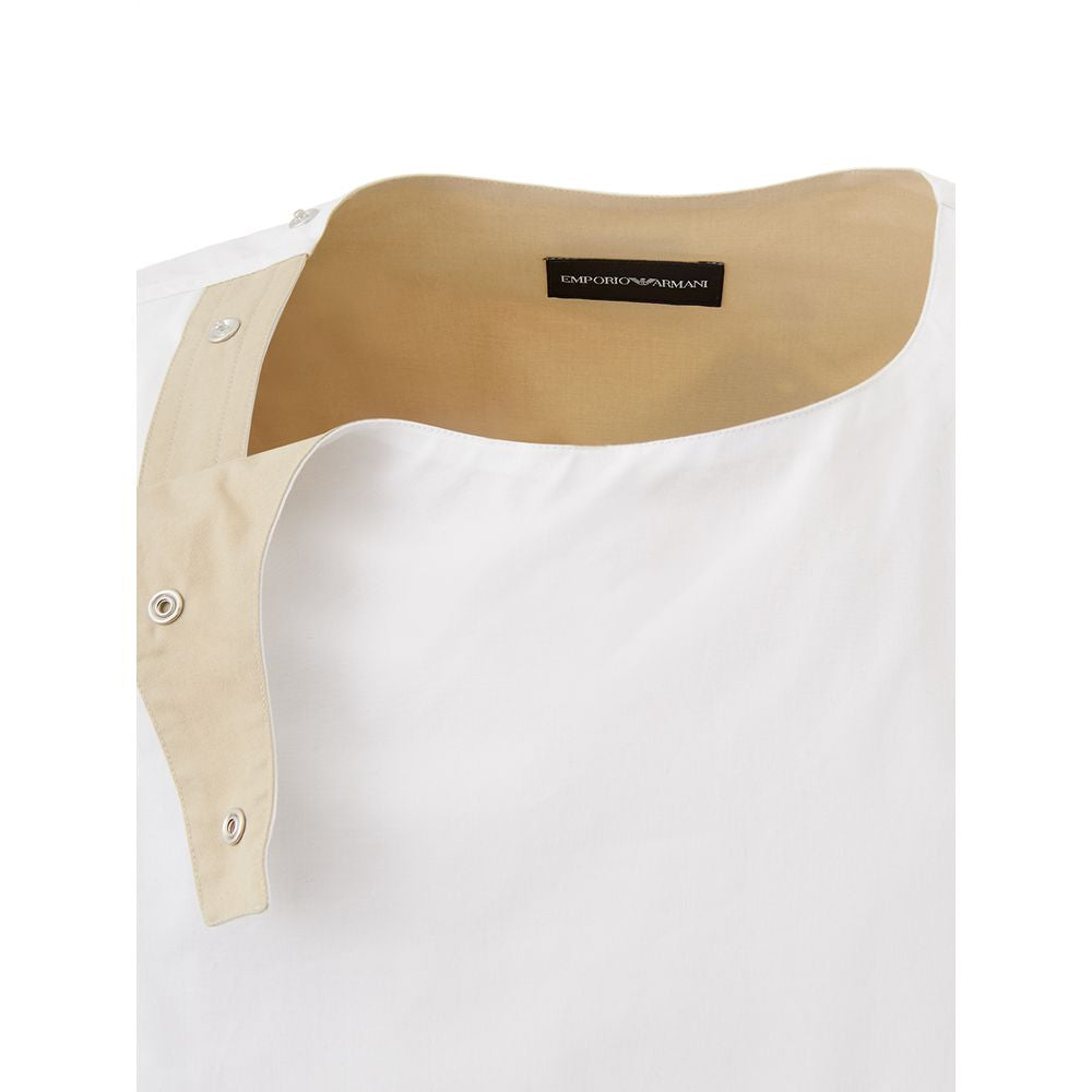 Weißes Baumwollhemd von Emporio Armani
