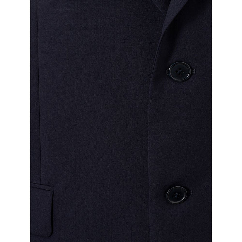 Prada Elegant Wool Blue Men's Jacket