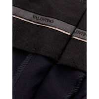 Valentino – Schwarze Jeans und Hose aus Wolle
