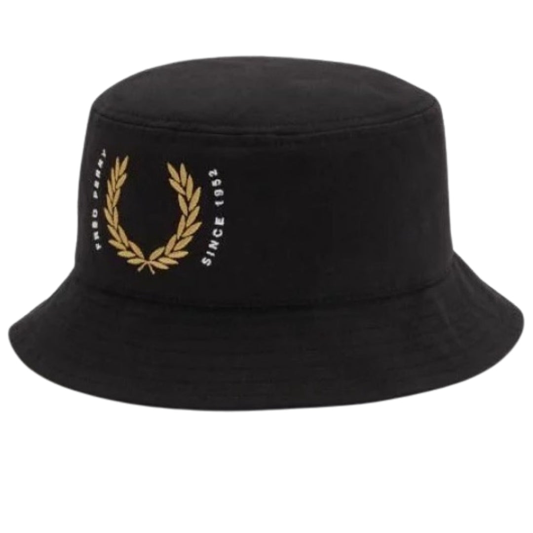 Fred Perry Mens Hw4633 102 Hat Black
