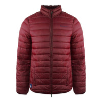 Aquascutum Mens Jk003 14 Jacket Bordeaux Red