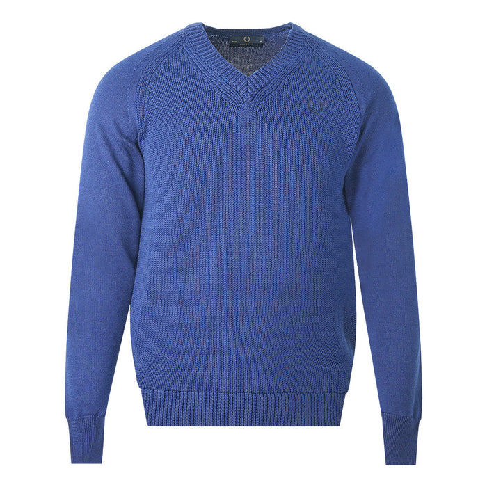 Fred Perry Herren Sweatshirt K6148 143 Blau