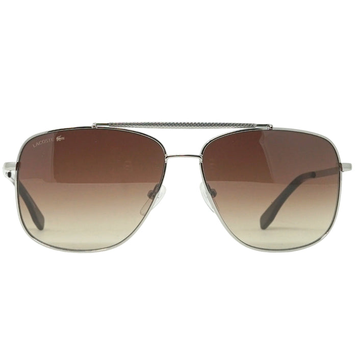 Lacoste Herren L188S 035 Sonnenbrille Silber