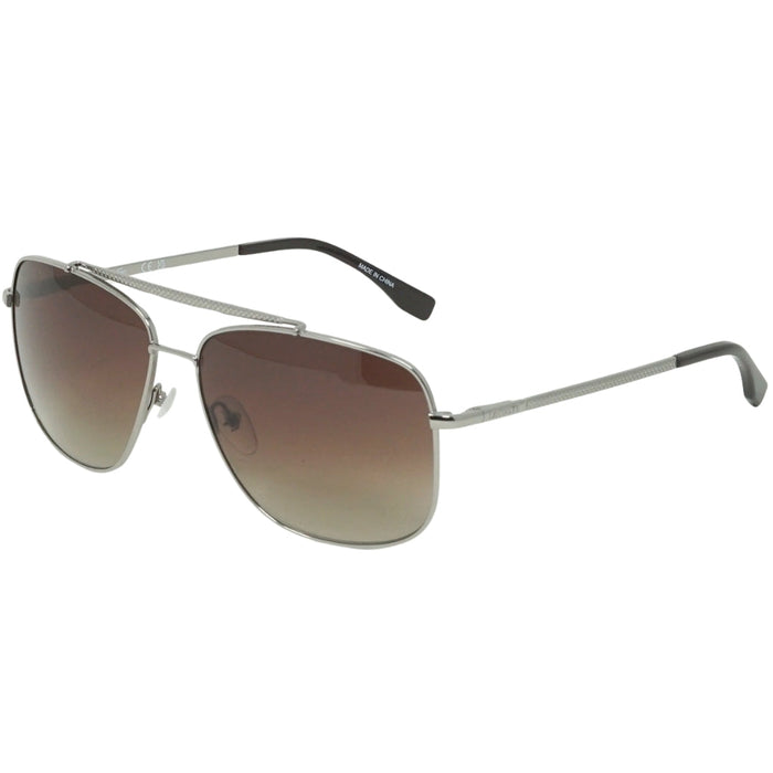 Lacoste Mens L188S 035 Sunglasses Silver